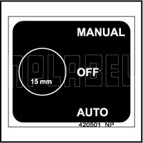 Auto Off Manual Selector Switch