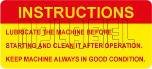 591996 Lubrication Instructions Stickers 591996 Lubrication Instructions Stickers