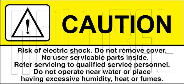 770603 Caution - Instruction Labels & Stickers 770603 Caution - Instruction Labels & Stickers