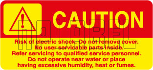770603 Caution - Instruction Labels & Stickers 770603 Caution - Instruction Labels & Stickers