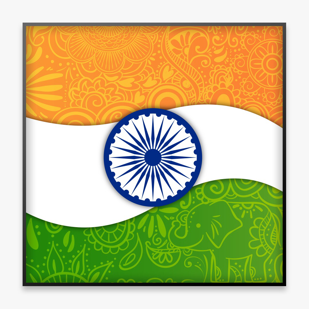Indian Flag Lapel Pin Indian Flag Lapel Pin