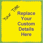 162528B Customize Sticker Size 100x100mm