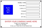 218281 Customize Metal / Vinyl Labels