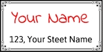 142713 Customize Name Plate 200x100mm