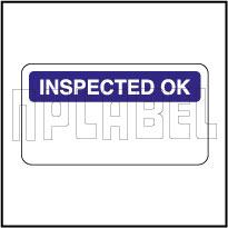 140380 QC Sticker - Inspected Ok