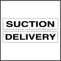 162546 Suction/Delivery Labels