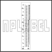 150937 Measuring Scale 150mm / 6 inch