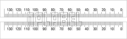 150942_43 Measuring Scale 140-0mm 150942_43 Measuring Scale 140-0mm