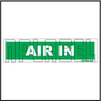 152534 AIR IN Stickers