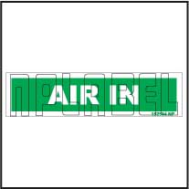 152534 AIR IN Stickers