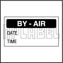 152641 International Courier Sticker - By Air