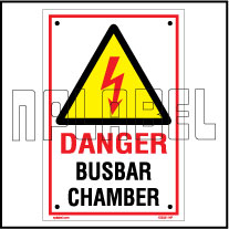 153321 Busbar Chamber Sign Name Plate