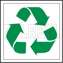 153616 Recycle Sign Name Plate
