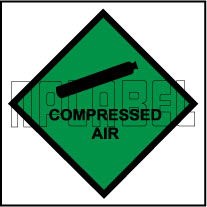 160031 Compressed Air Stickers
