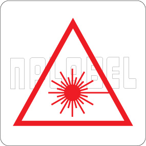 160094 Laser Sign Warning Labels 160094 Laser Sign Warning Labels