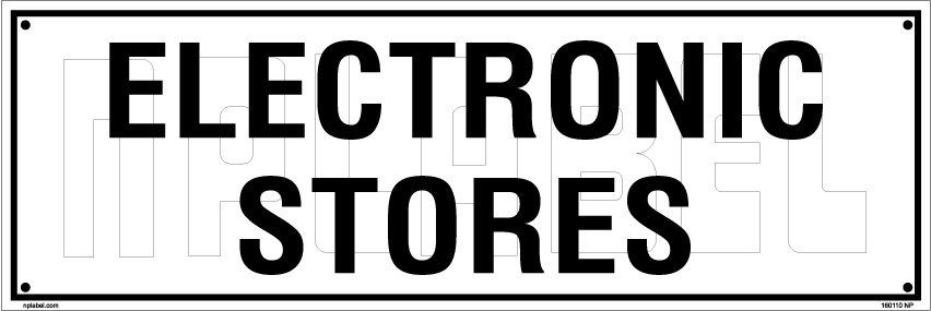 160110 Electronic Store Name Plates 160110 Electronic Store Name Plates