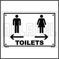 160115 Toilets Sign Name Plate