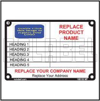160152 Customize Data Label / Sticker