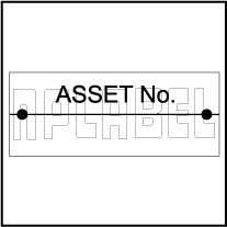 162559 Asset Serial Numbered Tags