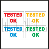 162575 Tested OK Sticker