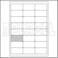 GU3024 Multipurpose Address Sticker A4 Sheets