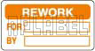 320813 Rework QC Sticker Label 320813 Rework QC Sticker Label