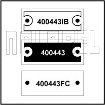 400443 - Control Panel Labels Size 30 x 12mm