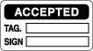 Tested OK Round Labels Tested OK Round Labels