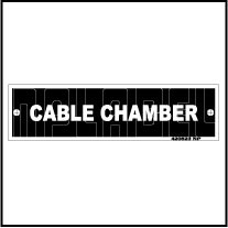 420523 Cable Chamber Control Panel Labels