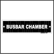 420524V Busbar Chamber Panel Sticker
