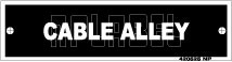 420525 Cable Alley Panel Sticker 420525 Cable Alley Panel Sticker