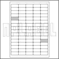 GU5080 Multi-Purpose Sticker Labels A4 Sheets