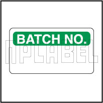 570642 Batch No. Stickers & Labels