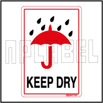 580947 Keep Dry Labels & Stickers