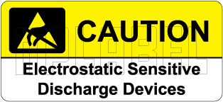 581106 Electrostatic Sesitive Device Sign Labels 581106 Electrostatic Sesitive Device Sign Labels