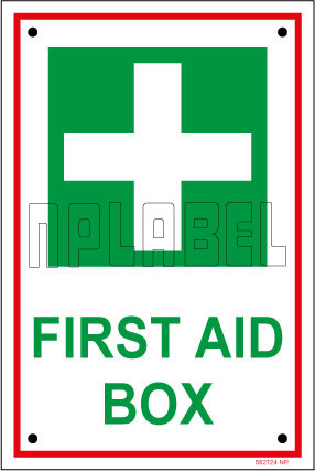 582724 First Aid Box Sign Name Plates & Signs 582724 First Aid Box Sign Name Plates & Signs