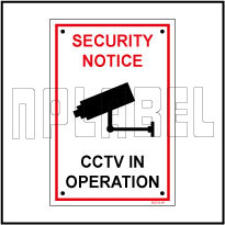 582728 CCTV In Operation Caution Sign Sticker