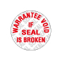 590659 Warantee Void Seal 590659 Warantee Void Seal