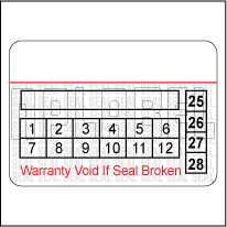 Warantee Void Label Template WV001 Warantee Void Label Template WV001