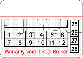 591065 Warrantee Void Seal 591065 Warrantee Void Seal
