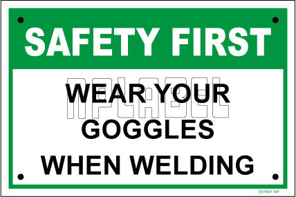 591901ML Wear Goggles Name Plates 591901ML Wear Goggles Name Plates