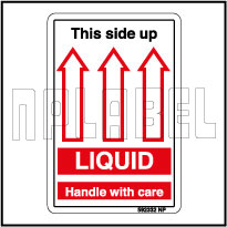 592332 Liquid Shipping Stickers & Labels