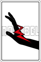 770608 Safe Hand Caution Sticker & Labels 770608 Safe Hand Caution Sticker & Labels