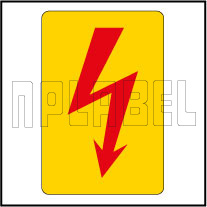 820142 Electrical Mains Sign Stickers & Labels