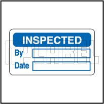 830185 Inspected Sticker Labels