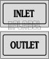 940132 Inlet - Outlet Control Panel Sticker (SET) 940132 Inlet - Outlet Control Panel Sticker (SET)