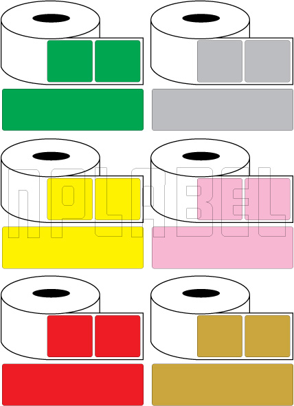 Color Barcode Labels - Across 1(Width up to 50mm) Color Barcode Labels - Across 1(Width up to 50mm)