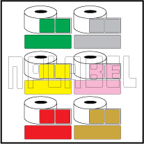 Color Barcode Labels - Across 1 (Width 50mm+)