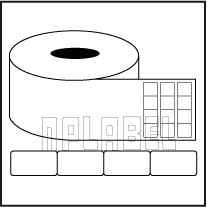 Barcode Labels - Across 4 Labels