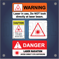 Caution and Warning Labels for UV / Laser Radiation Caution and Warning Labels for UV / Laser Radiation